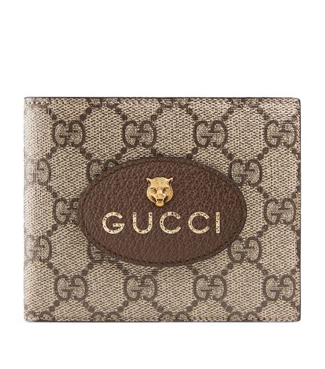 gucci neo vintage gg supreme wallet|gucci wallet snake original.